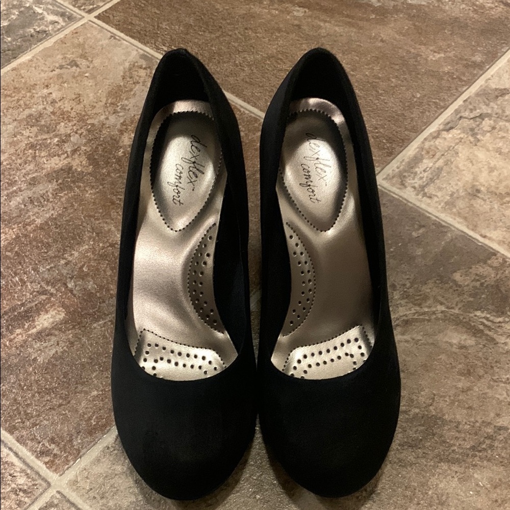 Soft Style by Hush Puppies Black Heels